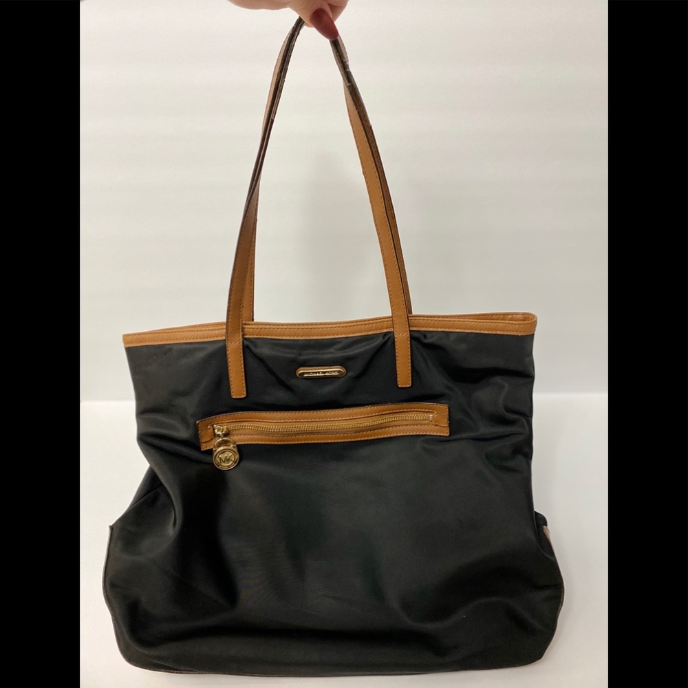 Michael Kors Large Tote Purse Black Saffiano